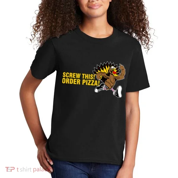 Screw This Order Pizza Turkey Running Kids T-Shirt