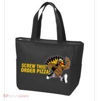 Screw This Order Pizza Turkey Running Tote Bag thumb 3