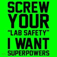 Screw Your Lab Safety I Want Superpowers Coaster thumb 2