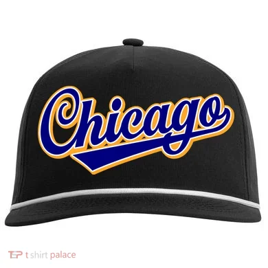 Script Chicago Logo Comfort Colors Rope Cap Hat