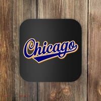 Script Chicago Logo Coaster thumb 0