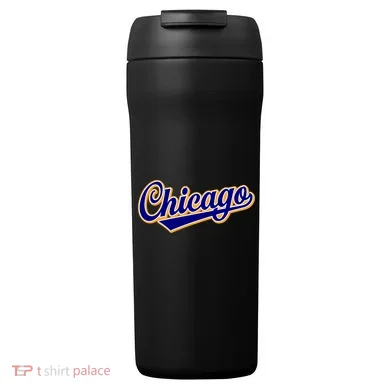 Script Chicago Logo 24oz Duet Stainless Steel Tumbler