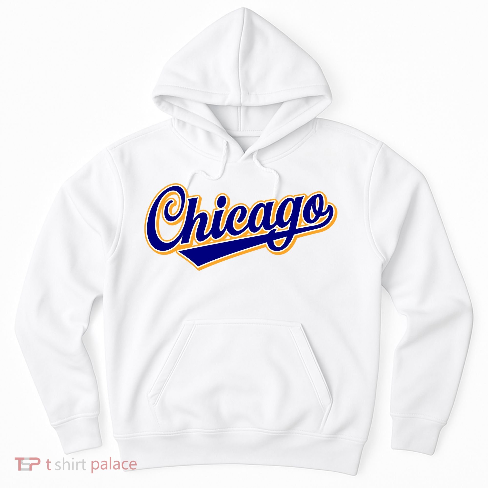 Script Chicago Logo Hoodie
