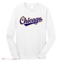Script Chicago Logo Long Sleeve Shirt thumb 0