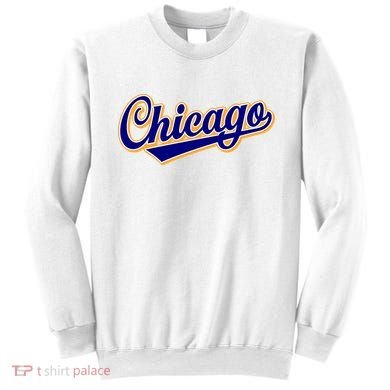 Script Chicago Logo Sweatshirt