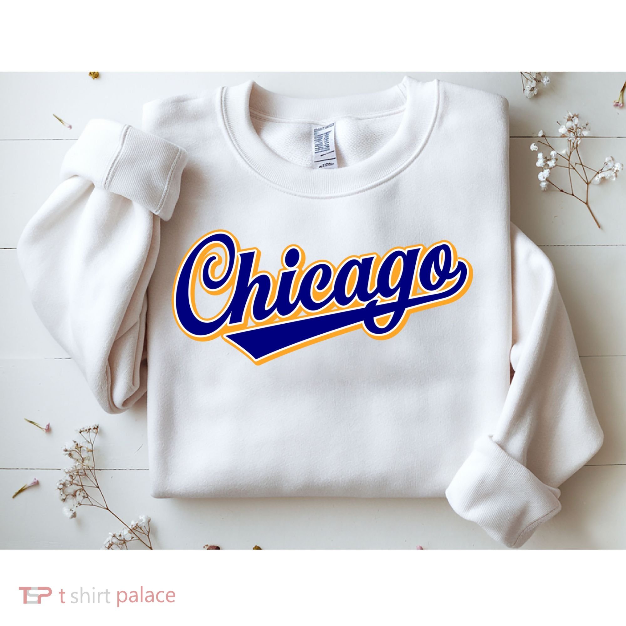 Script Chicago Logo Sweatshirt