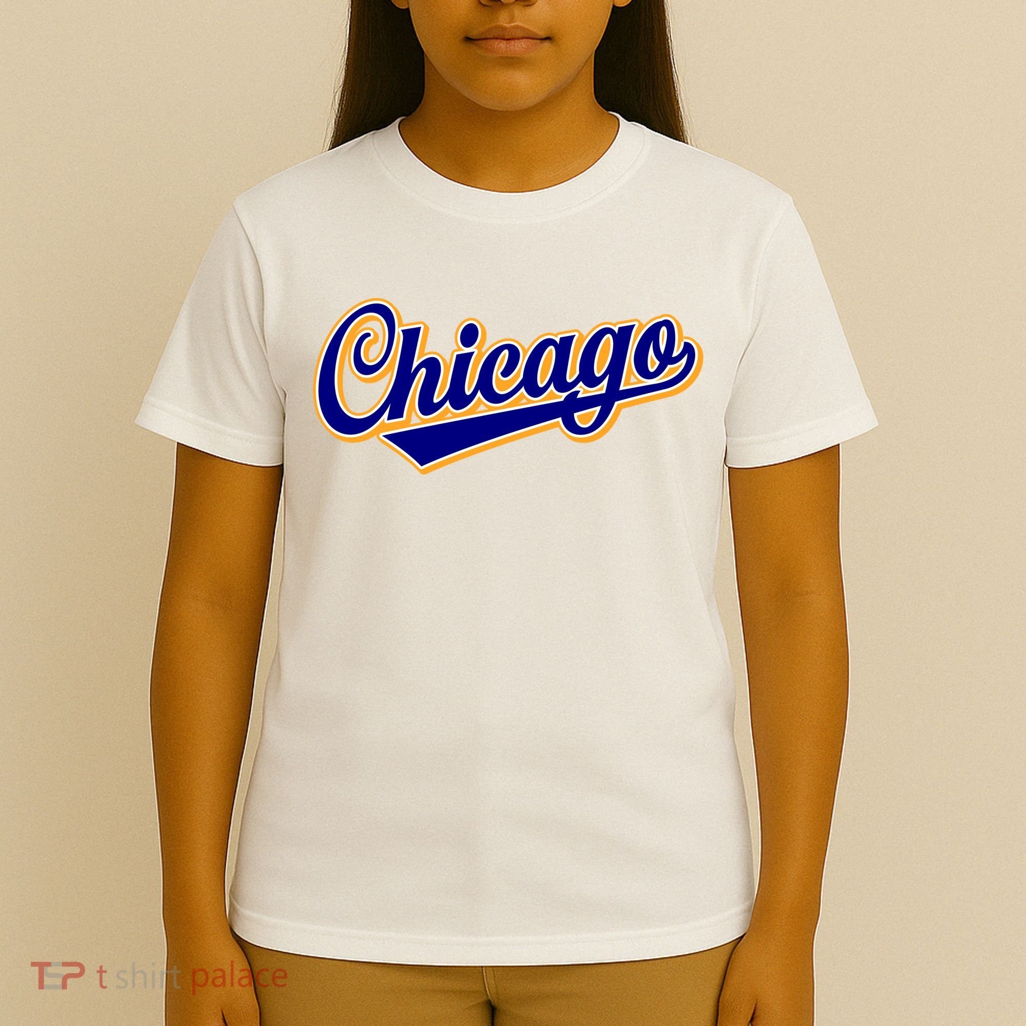 Script Chicago Logo T-Shirt