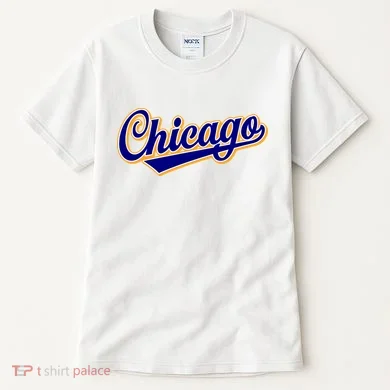 Script Chicago Logo Tall T-Shirt