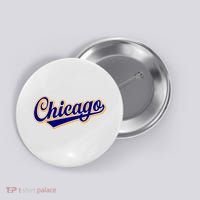 Script Chicago Logo Button thumb 0