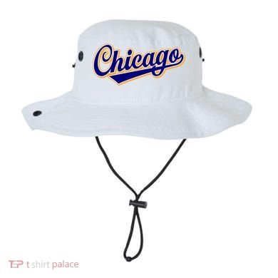 Script Chicago Logo Bucket Hat