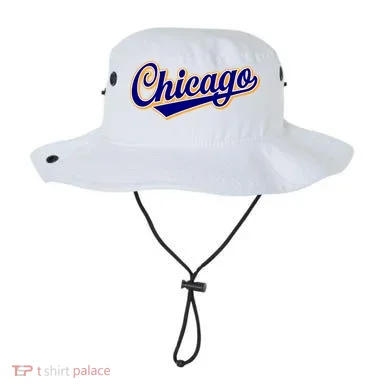 Script Chicago Logo Bucket Hat