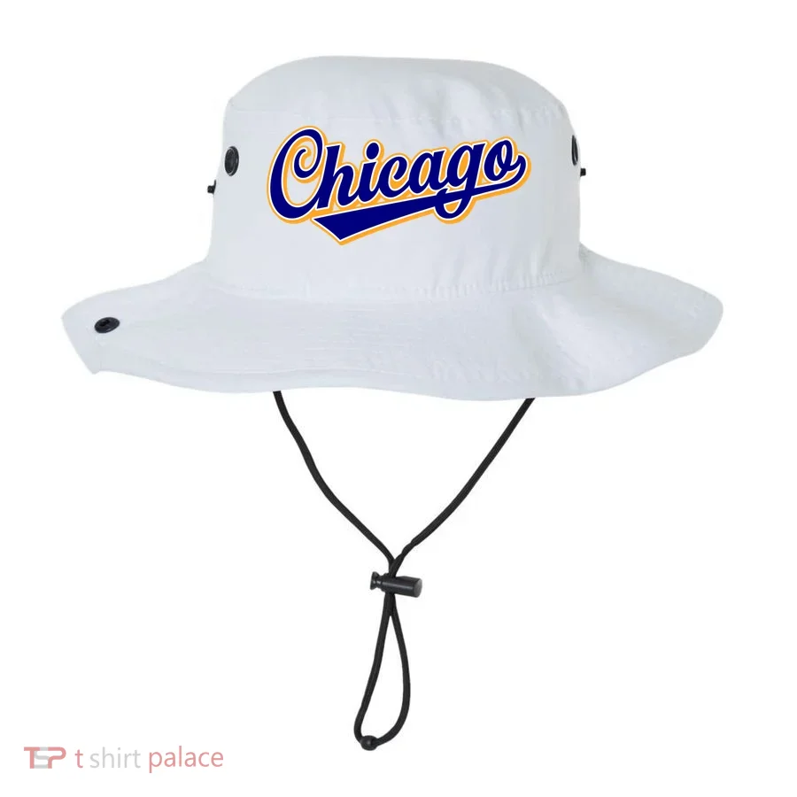 Script Chicago Logo Bucket Hat