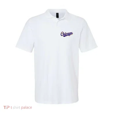 Script Chicago Logo Polo