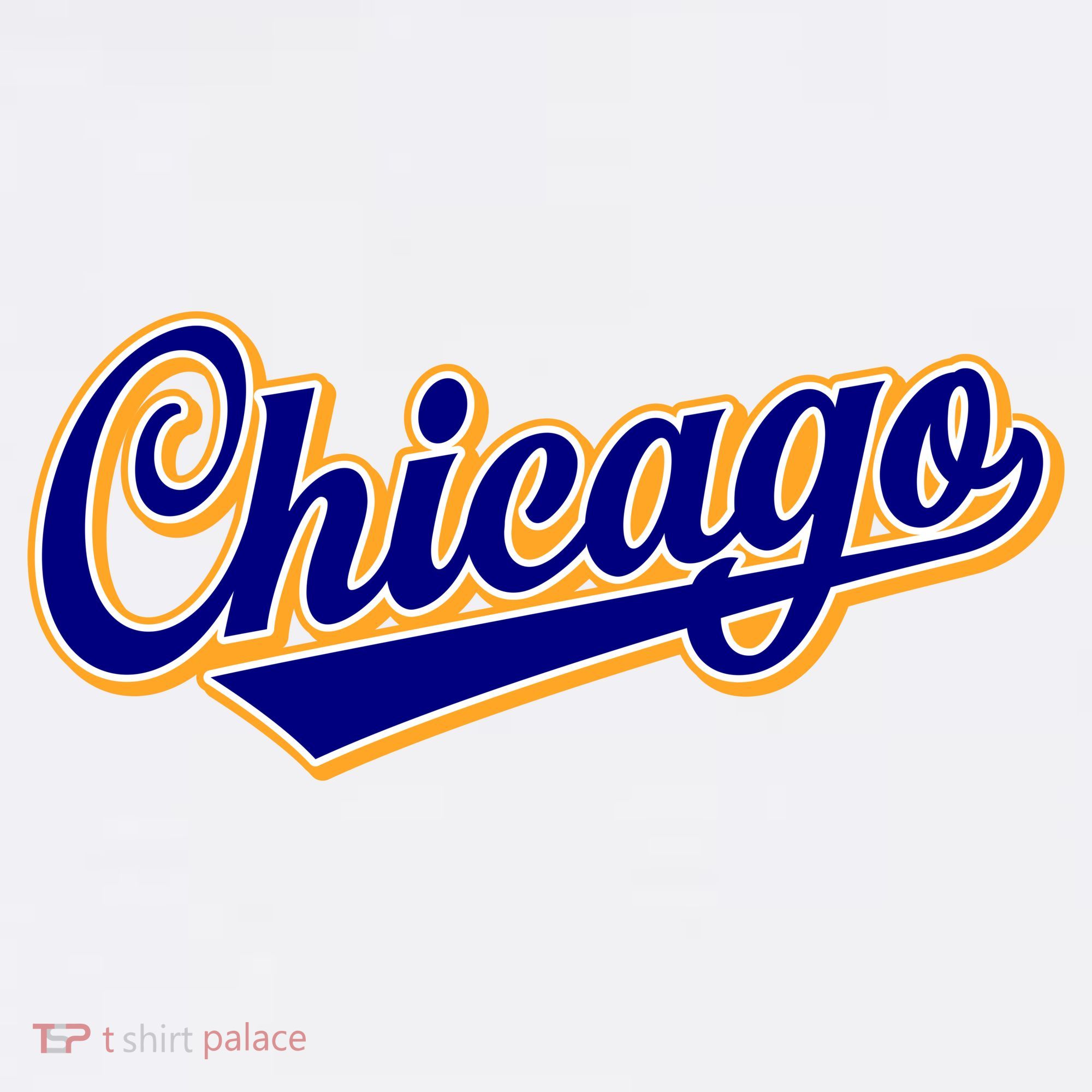 Script Chicago Logo Tumbler