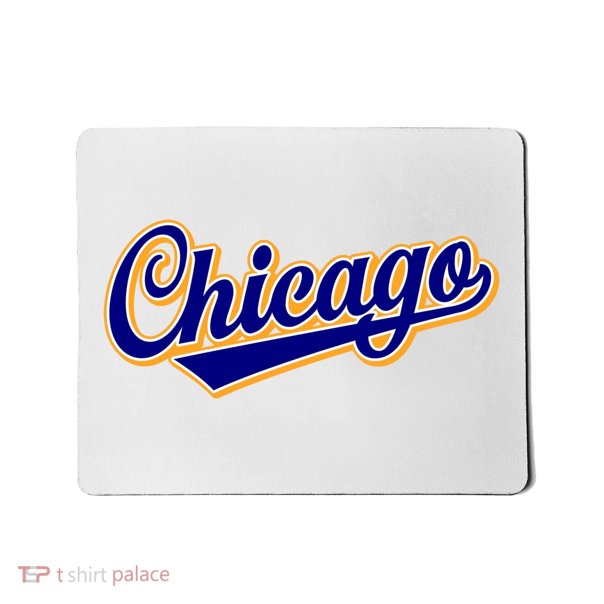 Script Chicago Logo Mousepad