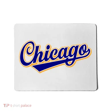 Script Chicago Logo Mousepad