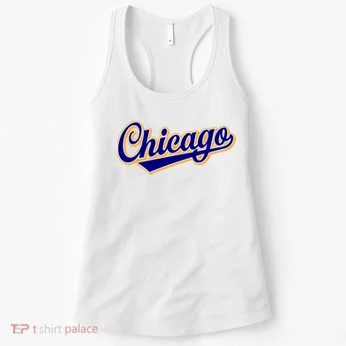 Script Chicago Logo Women's Tank Top