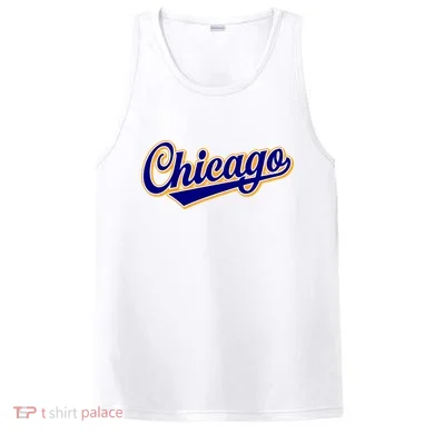 Script Chicago Logo PosiCharge Competitor Tank