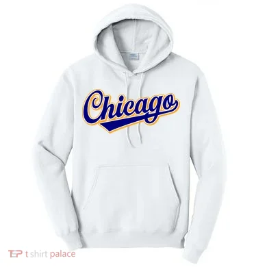 Script Chicago Logo Tall Hoodie
