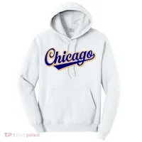 Script Chicago Logo Tall Hoodie thumb 0