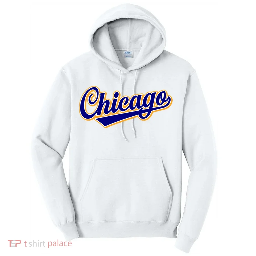 Script Chicago Logo Tall Hoodie