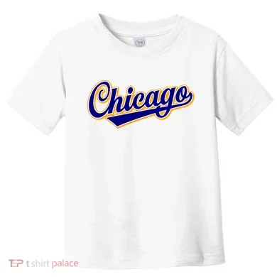 Script Chicago Logo Toddler T-Shirt