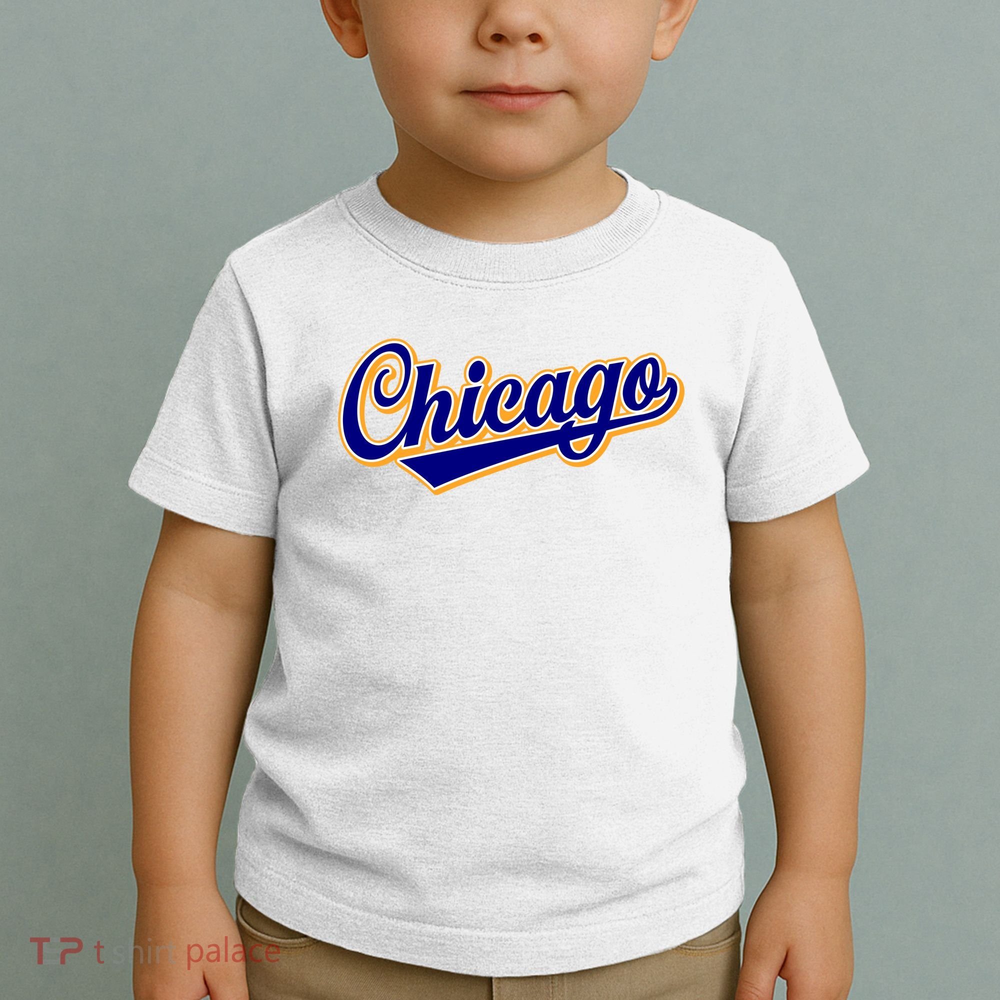 Script Chicago Logo Toddler T-Shirt