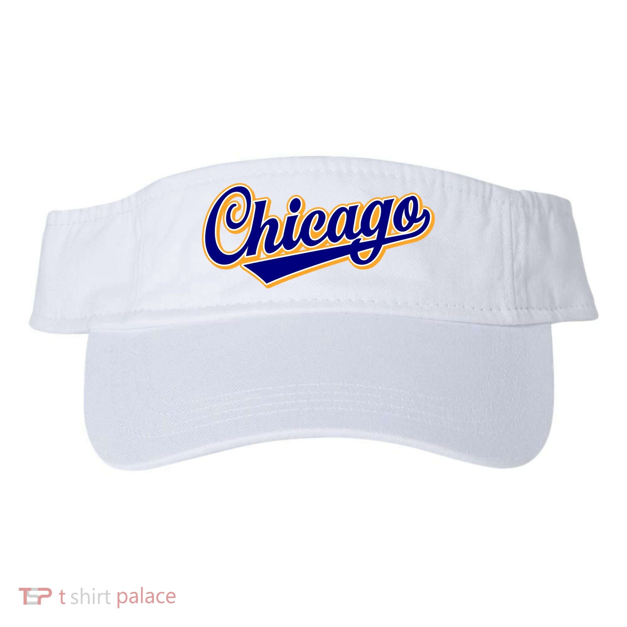 Script Chicago Logo Visor