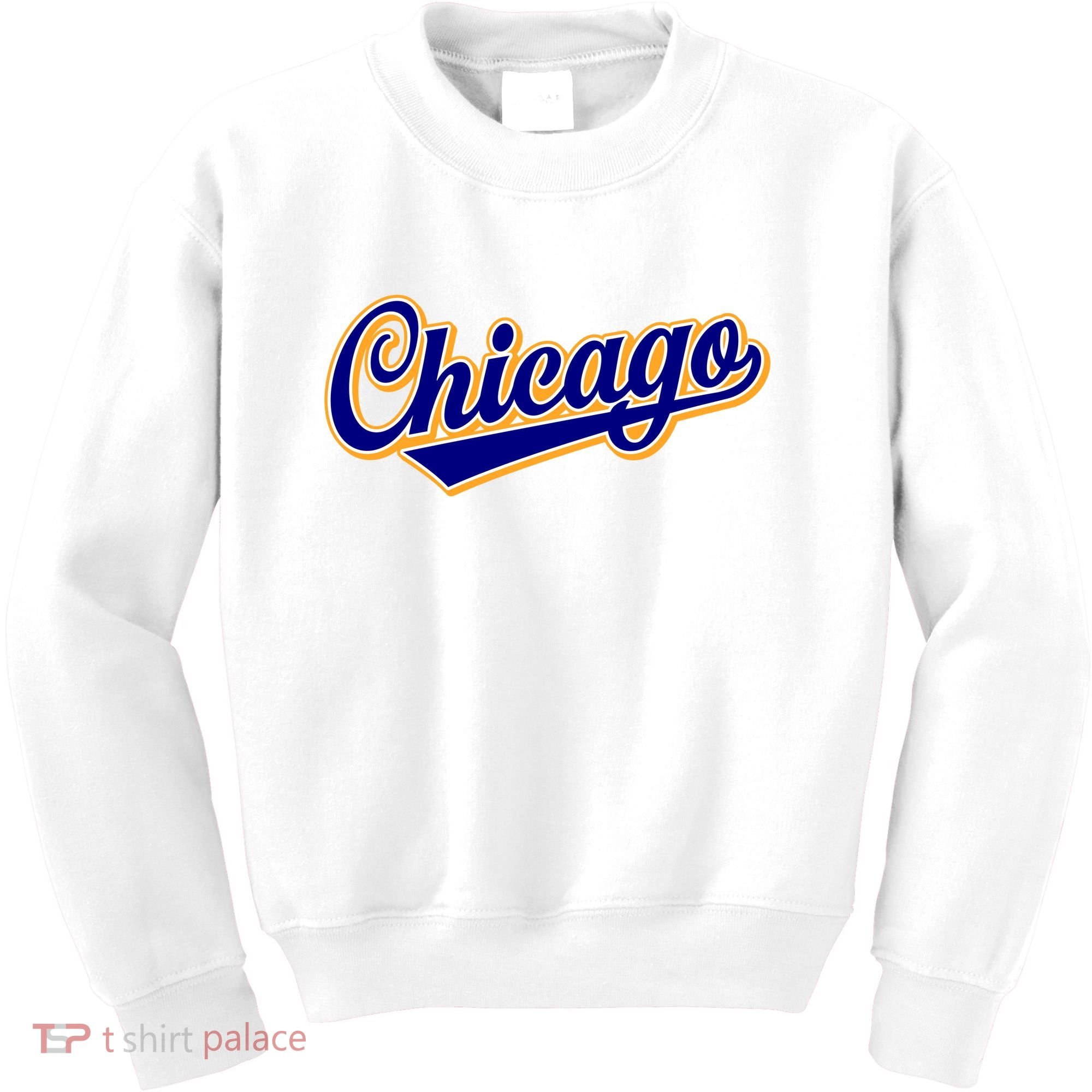Script Chicago Logo Kids Sweatshirt