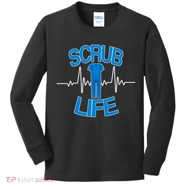Scrub Life Kids Long Sleeve Shirt