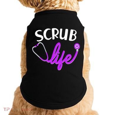 Scrub Life Stethoscope  Doggie Tank