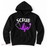Scrub Life Stethoscope  Hoodie thumb 0