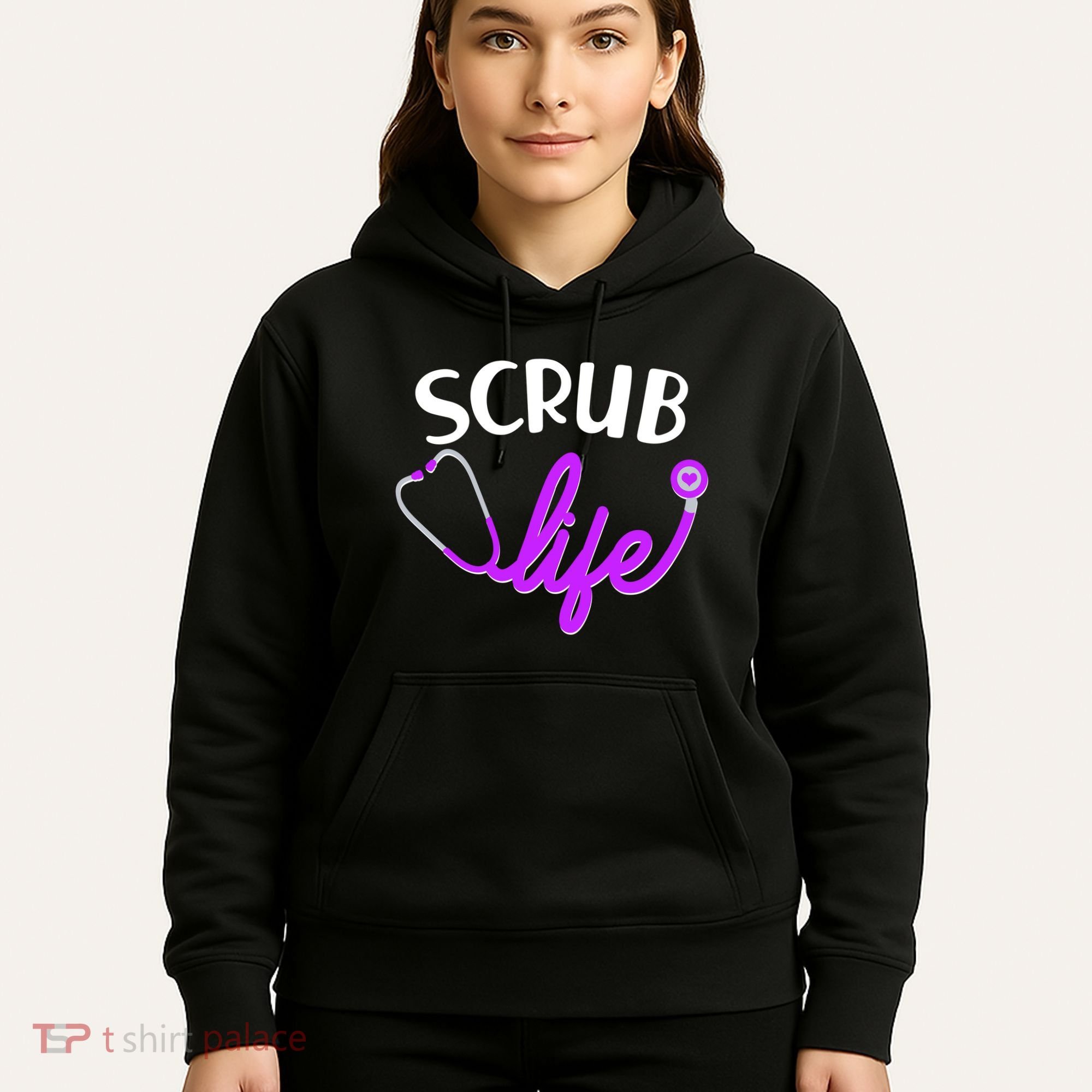 Scrub Life Stethoscope  Hoodie