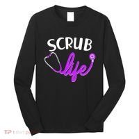Scrub Life Stethoscope  Long Sleeve Shirt thumb 0