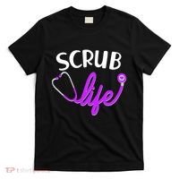 Scrub Life Stethoscope  T-Shirt thumb 0