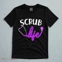Scrub Life Stethoscope  T-Shirt thumb 5