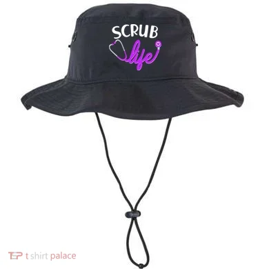 Scrub Life Stethoscope Bucket Hat