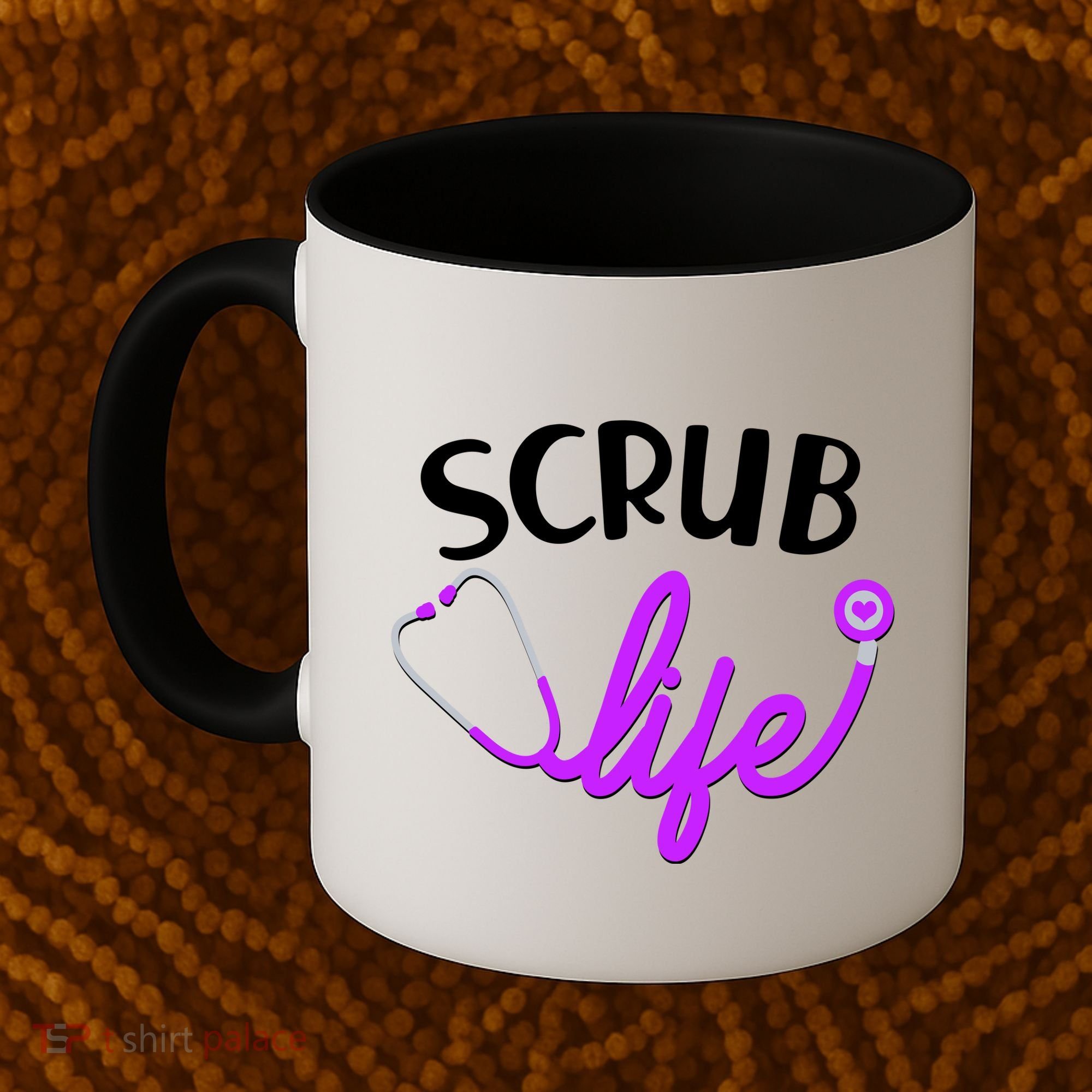 Scrub Life Stethoscope  Coffee Mug