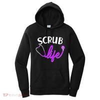 Scrub Life Stethoscope  Women's Hoodie thumb 0