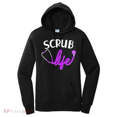 Scrub Life Stethoscope Women's Hoodie