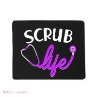 Scrub Life Stethoscope  Mousepad thumb 0