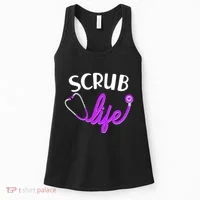 Scrub Life Stethoscope  Women's Tank Top thumb 0