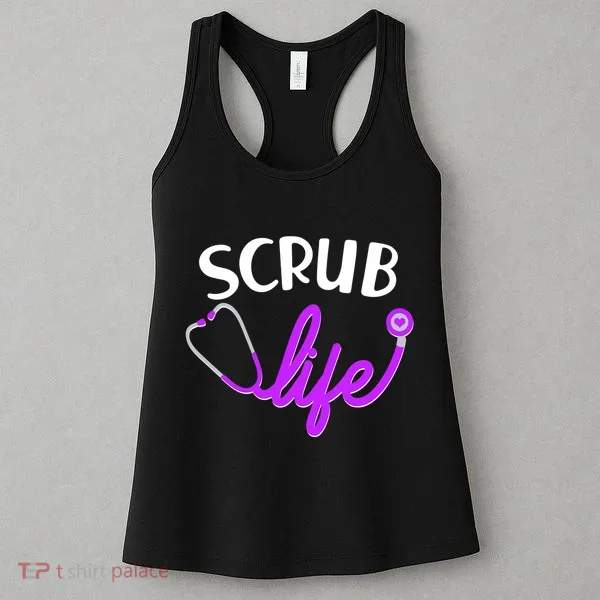 Scrub Life Stethoscope  Women's Tank Top