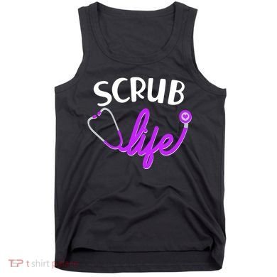 Scrub Life Stethoscope  Tank Top