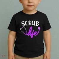 Scrub Life Stethoscope  Toddler T-Shirt thumb 2
