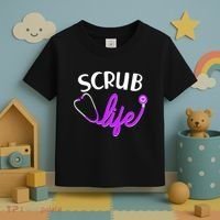Scrub Life Stethoscope  Toddler T-Shirt thumb 3