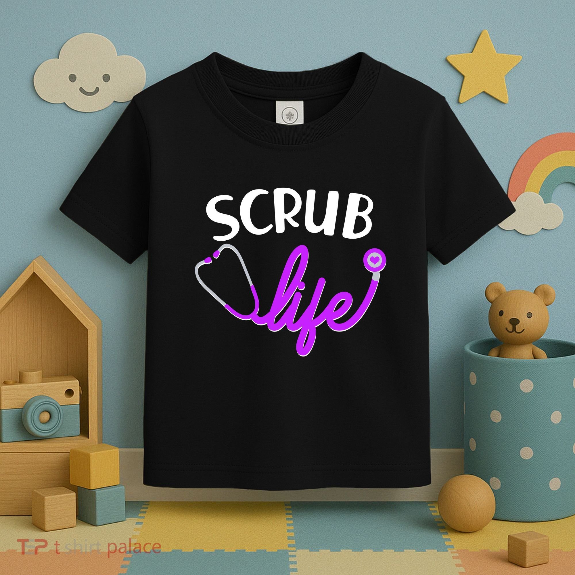 Scrub Life Stethoscope  Toddler T-Shirt
