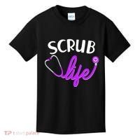 Scrub Life Stethoscope  Kids T-Shirt thumb 0