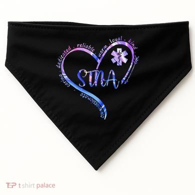 STNA Compassionate State Tested Nursing Assistant NURSE DAY USA-Made Doggie Bandana