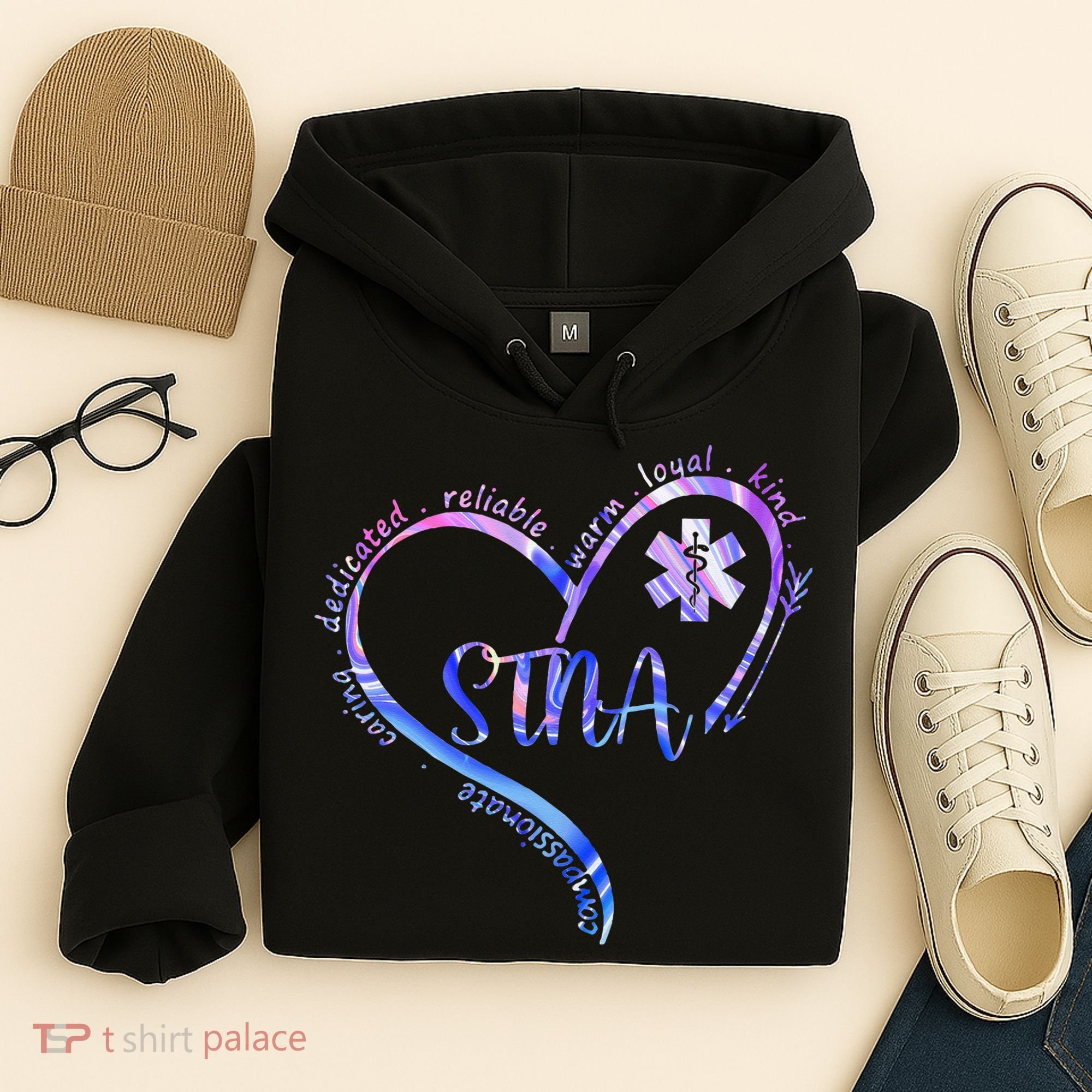 STNA Compassionate State Tested Nursing Assistant NURSE DAY Hoodie